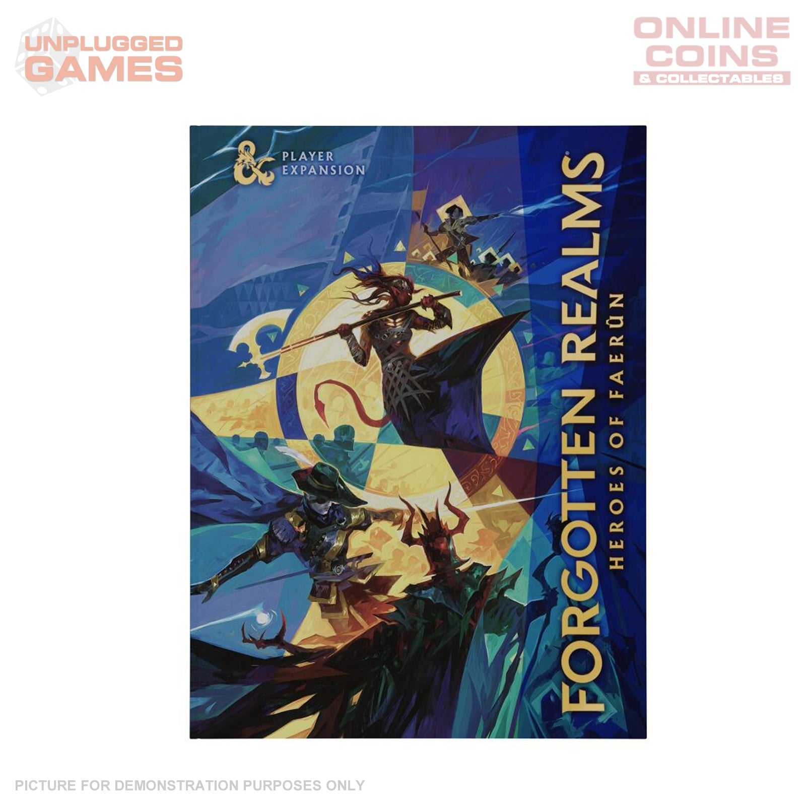 Dungeons & Dragons - Forgotten Realms - Heroes of Faerun Player Expansion - Hardcover Alternative Cover Book - PREORDER